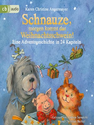 cover image of Schnauze, morgen kommt das Weihnachtsschwein!